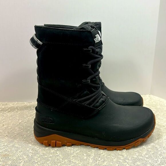 THE NORTH FACE Women's Yukiona Mid Boots Size 8 Black NEW IN BOX - Picture 2 of 14